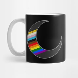 Intersex Inclusive Pride Crescent Moon Mug